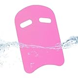 RZMZBY Unisex Premium Schwimmbrett, Schaum Schwimmbrett,Schwimmbrett Wasserdichtes Design,Schwimmbrett Kickboards Mit Griffen Für Kinder & Erwachsene, Für Schwimmübungen Und Training (rosa)