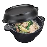 Niederländischer Topf,Dutch Oven mit Deckel,Dutch Oven Schwerlastpfannen - Hochleistungsschmelztopf,Niederländischer Hochleistungstopf,Load-Backbleche