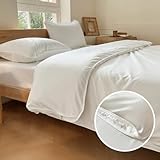 Milbenbezug Bettdecke 135x200, Allergie Bettwäsche mit Reissverschluss, Allergendichter Zwischenbezug für die Bettdecke, Allergiker Bettwäsche Decke 135x200cm