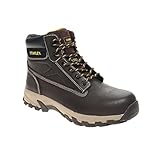 STANLEY Tradesman Sicherheitsstiefel für Herren, braun, 45 EU