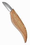 BeaverCraft C2 SCHNITZMESSER aus kohlenstoffreichem Stahl von BeaverCraft messerscharfes Holzwerkzeug ist ideal für Anfänger und professionelle Schnitzer Holzschnitzerei Messer für Holzschnitzen
