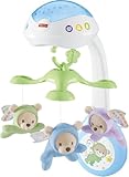 Fisher-Price CDN41-3-in-1 Traumbärchen Mobile Nachtlicht mit beruhigender Musik und White Noise mit Sternenlichtern Babyerstausstattung, ab 0 Monaten