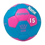 Kempa Sportartikelland Angebot Handball pink Größe 1 personalisiert mit Aufdruck Name