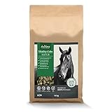 AniForte Natur Heucobs Pferd 14kg - Vitality Cobs, Raufutter zur Trockenfütterung, Heuersatz, Pferdefutter ohne Einweichen oder Anmischen, optimale Kau- & Speichelförderung, Grascobs staubarm