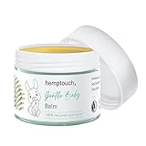 Hemptouch Sanfte Babypflege (50ml) mit Hanföl, Ringelblumenextrakt, Sanddornextrakt und Sheabutter - Babybalsam als Wundschutzcreme, Windelcreme, für Babymassagen oder bei trockener Haut
