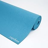 Yogamatte Premium 2.Wahl 183 x 60 x 0,45 cm Made in Germany, Aqua