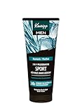 Kneipp MEN 3 in 1 Pflegedusche Sport - Für Haut, Haar & Gesicht - Mit ätherischem Rosmarinöl und natürlichem Menthol - 200 ml