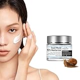 Snail Mucin 92% Moisturizer Daily Face Cream, Advanced Snail 92% All in One Cream, Geeignet für trockene und empfindliche Haut, gegen Akne und Falten (1PC)