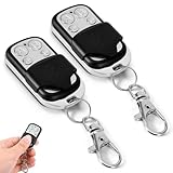 2 Stück Garagentorantrieb, 433 Hz Garagentor Fernbedienung Universal, Funkfernbedienung Garagentor für fernbedienung garagentor, Teleskoptore Stellplatzschlösser Diebstahlsichere Garagentoröffner