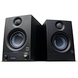 PreSonus Eris 3.5 Gen 2, 3,5'-Aktivlautsprecher für Multimedia, Gaming, hochwertige Studio-Musikproduktion, 50 W Leistung,Schwarz