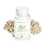 Natur Total Sango Koralle 120 Kapseln - Hochdosiert mit 2520mg Tagesdosis Okinawa Calcium Meereskorallen