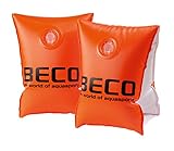 Beco 9703 - Schwimmflügel mit Doppelkammersystem, Schwimmhilfe für Kleinkinder von 2 bis 6 Jahren, 15-30 kg, Orange