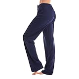Funnyrap Winterhose Damen Teddyhose Fleecehose Warm Plüsch Hose Jogginghose Lang Pyjamahose Fleece Kuschelhose Thermohose Einfarbige Yogahose Bequem Schlafanzughose Loungewear Freizeithose Hausanzug