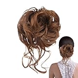 Unordentliche Haarspange – Haarverlängerung, gewellt, gelockt, Haarteile für Pferdeschwanz und | Frisurzubehör, Pferdeschwanz, für Hochzeit, Ausflug