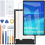Display Bildschirm für Samsung Galaxy Tab A7 10.4 (2020) T500 T505 T509 LCD Bildschirm Ersatz Assembly Reparatur Kit (schwarz)