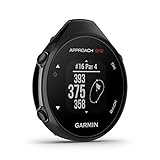 Garmin Approach G12 - GPS-Golfgerät mit Entfernungsangaben zum Grün & zu Hindernissen. 1,3“ Display, Messung & Aufzeichnung von Schlagweiten. 30 h Akku, für 42.000 Golfplätze weltweit, Schwarz