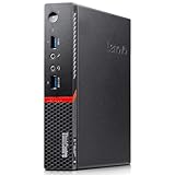 Lenovo ThinkCentre M900 Tiny PC Mini Computer, Prozessor Intel i7 – 6700T, Arbeitsspeicher 8 GB DDR4, SSD 240 GB, Windows 11 Pro (Generalüberholt)