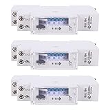 Reinscer 3X Sul180A 15 Minuten Mechanischer Zeitgeber 24 Stunden Programmierbarer Zeitzaehler Zeitschaltuhr Relay-Messung Analysegeraete Neu