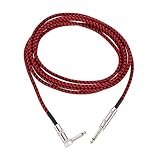 minkissy 1Stück Bequemes Gitarren Audiokabel Robustes Verbindungsdraht für Gitarre Flexibles Tangle Kabel für Musiker und Heimstudios