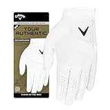 Callaway Golf Tour Authentic Herren Golfhandschuh 2025 - Linke Hand für Rechtshänder, L, Weiß