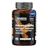 Ashwagandha KSM-66 – Hohe Bioverfügbarkeit – Mit Schwarzem Pfeffer – 5 % Withanolide – Für emotionale Balance, Energie und geistige Klarheit – 120 vegane Kapseln