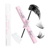 Wimpernkleber for Cluster Lashes Bond and Seal Lash Glue Wasserfest DIY Lash Extension Set Wimpernverlängerung Kleber Einzelwimpernkleber 48-72 Stunden 5ml+5ml