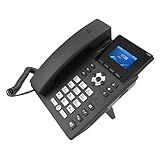 Dpofirs Geschäftstelefon, IP -Telefon Black VoIP -Konten für Kleine Unternehmen