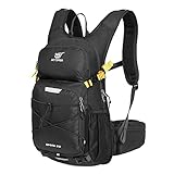 SKYSPER Wanderrucksack 20L Fahrradrucksack Skirucksack Rucksack Herren für Fahrrad Trinkrucksack