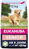 Eukanuba Hundefutter mit Lamm & Reis für große Rassen - Trockenfutter für Senior Hunde, 12 kg