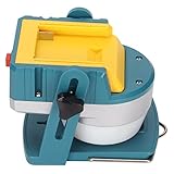 KIMISS Kleine LED-Arbeitsleuchte, 18 W, Tragbare Flutlampe, Kompatibel mit 14/18 V-Batterien – Hängender Außenstrahler für Bessere Sicht und Vielseitige Verwendung