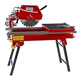 DEMA Steinsäge Fliesensäge Fliesenschneider 350 mm – Nassschnitt, 2000 W, Präzisionssäge für Fliesen und Steine