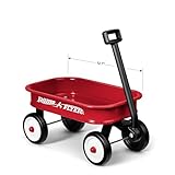 Radio Flyer Toy Wagon, Steel, Red, One Size