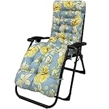 MCNDSI Liegenauflage Auflage für Gartenliege Polsterauflage für Sonnenliege Auflagen für Deckchair Dicke Polsterung Gartenliege Auflage Liegestuhl Polster(Style3)