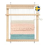 MICKI Webrahmen - mit Garn und Webnadel - Bastelset Kinder 3 Jahre und älter - Weben, DIY Set – Webrahmen viereckig - Webstuhl basteln - by