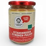 FLORENTINAS GARTEN | Hagebuttenpulver & Zitronenpulver | Edelsorte PiRo-3 | Pulver | BIOLAND | Vitamin C | keine AP-4 | Anbau & Verarbeitung in Deutschland