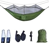 TOTIKI Hängematte 260 X 140 cm Große Camping-Hängematte Mit Moskitonetz, Fallschirm, Leichte Hängehängematten, Baumgurte, Schaukel Outdoor Hängematten