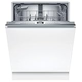 Bosch SBV4HTX00E Serie 4 XXL-Geschirrspüler, 60 cm, vollintegrierte Spülmaschine mit Besteckkorb, Extra Trocknen, Silence Programm, Flex Körbe, Rack Matic, Silence Plus, Home Connect, AquaStop