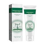 Generisch Hitzeschutz Locken -Schuppen-Shampoo, reinigt die Kopfhaut, Conditioner, Haarfärbemittel, Japan, Kopfhautkontrollöl Schuppen, erfrischend, 120 ml Haarbruch Shampoo (Green, One Size)