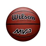 Wilson Unisex-Adult MVP Basketball Brown 7 Ball, 7