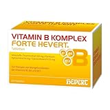 Vitamin B Komplex forte Hevert zur Therapie nachgewiesener Mangelzustände der Vitamine B1, B6 und B12, 200 St. Tabletten