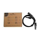 Offgridtec PV-zu-PV Flachkabel 4mm², Superflaches Solarkabel-Verlängerungskabel mit hochwertigen Steckern, 40A Plug-&-Play Verbindung für Solarmodule, Power Stations & Wechselrichter (1,5m)