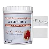 Spachtelmasse für Wandlöcher,Reparatur Paste Gegen Risse,500g Wandspachtel Für Beton Zur Lochfüllung - für Beton Holz Fiberglas Metall Decken Küchen Wohnzimmer Gehwege Terrassen Innen- und Außenbereic