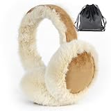 zhaocaidamai Ohrenwärmer Damen, Faltbare Earmuffs Winter Ohrenschützer Faltbare Plüsch Ohrenschützer Warme Kälteschutz Kalte Winterzubehör Outdoor Ohrenmuscheln