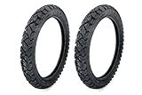 2x Heidenau Enduro M/C Reifen 2,75 x 16 Zoll, 46M TT Profil K42 für Simson S50N S50B S51 S53 S70 S83 Kr51/2 SR4-2/1