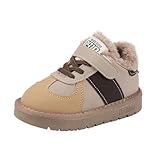 Winterstiefel Mädchen Junge Winterschuhe Kinder Gefüttert Barfußschuhe Rutschfest Outdoor Stiefel Trekking- & Wanderschuhe Bequeme Sportschuhe Kinder Lauflernschuhe Baby Schuhe 26-36