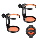 SIGANDG Faltbarer Auto-Getränkehalter, Auto-Getränkehalter, verstellbare Auto-Getränkehalter für Lüftungsschlitze im Auto, Platz für Cola, Kaffee, Tee (2 Stück)