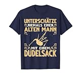 Herren Dudelsack Musikverein Bockpfeife Musiker Dudelsackspieler T-Shirt