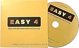 PRIXUS: EASY4 - Ihre All-in-One-Lösung für die mühelose Betriebskostenabrechnung in Microsoft Excel! Alle Abrechnungsjahre! [cd_rom]