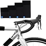 Kryolithm Fahrrad Rahmenschutz 4er Set, Carbon Rahmenschutz Fahrradträger Transportschutz für Fahrradrahmen Passend für Thule Carbon Frame Protector Rahmenschutzfolie Fahrrad Zubehör
