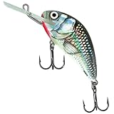 Salmo Hornet Wobbler, Salmo Farben:Holographic Grey Shiner, Länge/Gewicht/Laufverhalten/Tauchtiefe:6cm / 10g / schwimmend / 2.0-5.6m